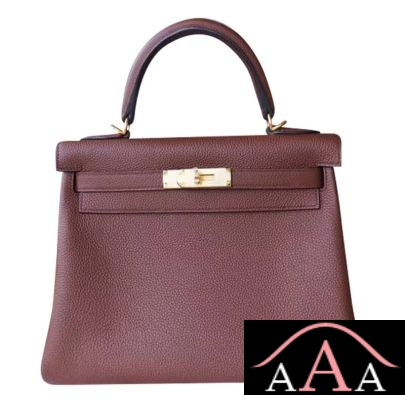 Hermes Kelly 28 Handbag 4G Brulee Togo Ghw
