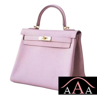 Hermes Kelly 28 Handbag 4W Glycine Clemence Ghw