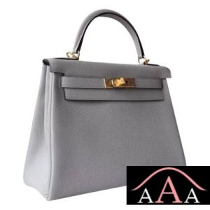HERMES KELLY 28 HANDBAG 4Z GRIS MOUETTE TOGO GHW-2.jpg