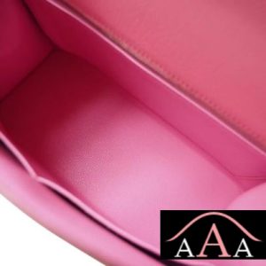 HERMES KELLY 28 HANDBAG 5P PINK AND 5J FUSCHIA PINK CHEVERE SHW-2.jpg