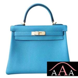 HERMES KELLY 28 HANDBAG 7B TURQUOISE BLUE TOGO GHW-1.jpg