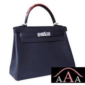 HERMES KELLY 28 HANDBAG 89 NOIR TOGO AND SHARK HANDLE SHW-3.jpg