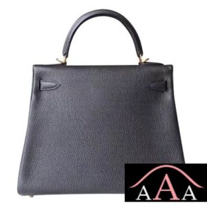 HERMES KELLY 28 HANDBAG 89 NOIR TOGO GHW-5.jpg