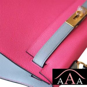 HERMES KELLY 28 HANDBAG 8W ROSE AZALEE AND 8U BLUE GLACIER EPSOM GHW-2.jpg