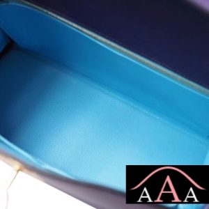 HERMES KELLY 28 HANDBAG 9W CROCUS AND 7B TURQUOISE BLUE CHEVERE GHW-2.jpg