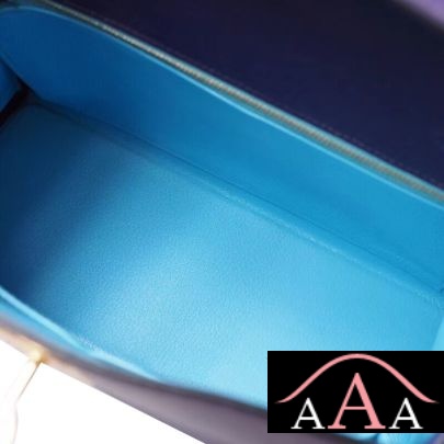 HERMES KELLY 28 HANDBAG 9W CROCUS AND 7B TURQUOISE BLUE CHEVERE GHW-2.jpg