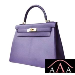 HERMES KELLY 28 HANDBAG 9W CROCUS AND 7B TURQUOISE BLUE CHEVERE GHW-3.jpg