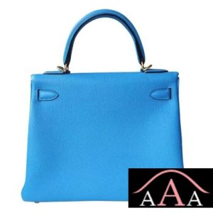 HERMES KELLY 28 HANDBAG B3 BLUE ZANZIBAR TOGO GHW-2.jpg