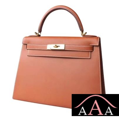 Hermes Kelly 28 Handbag CC34 Fauve Barenia Natural Ghw