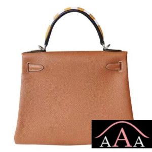 HERMES KELLY 28 HANDBAG CC37 GOLD TOGO AND BEE HANDLE GHW-2.jpg