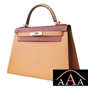 HERMES KELLY 28 HANDBAG CC55 ROUGE H AND CC37 GOLD AND CC47 CHOCOLATE EPSOM GHW-3.jpg