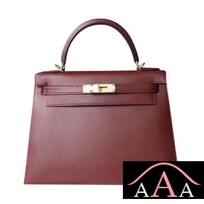 Hermes Kelly 28 Handbag CC55 Rouge H Box Ghw