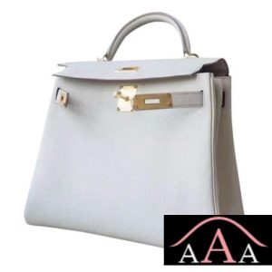 HERMES KELLY 28 HANDBAG CC80 PEARL GREY TOGO GHW-2.jpg