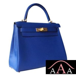 HERMES KELLY 28 HANDBAG I7 BLUE ZELLIGE TOGO GHW-3.jpg