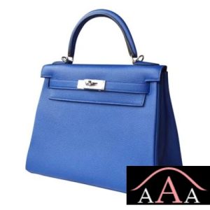 HERMES KELLY 28 HANDBAG I7 BLUE ZELLIGE TOGO SHW-3.jpg
