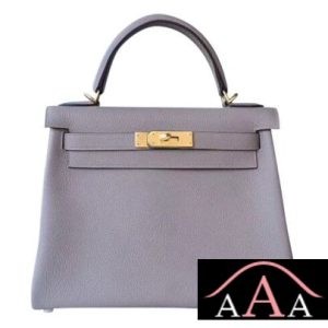 HERMES KELLY 28 HANDBAG M8 GRIS ASPHALT AND 9D AMBRE TOGO GHW-1.jpg