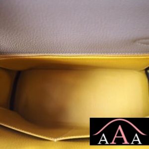 HERMES KELLY 28 HANDBAG M8 GRIS ASPHALT AND 9D AMBRE TOGO GHW-2.jpg