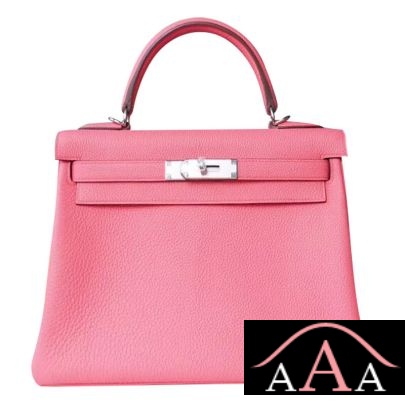 Hermes Kelly 28 Handbag U5 Bose Lipstick Togo Shw