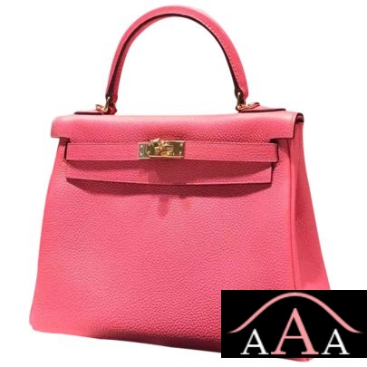 Hermes Kelly 28 Rose Lipstick U5 Togo Leather