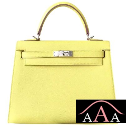 Hermes Kelly 28 Soufre C9 Epsom Leather Shw