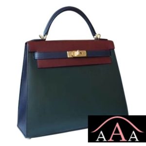 HERMES KELLY 32 BAG 2Q VERT ANGLAIS AND 55 ROUGE H AND 78 BLUE MARINE BOX GHW-3.jpg
