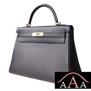 HERMES KELLY 32 BAG 89 NOIR AND CK93 ORANGE SWIFT GHW-3.jpg
