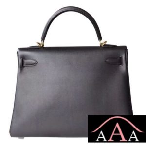 HERMES KELLY 32 BAG 89 NOIR AND CK93 ORANGE SWIFT GHW-4.jpg