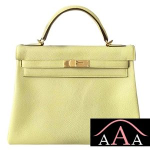 HERMES KELLY 32 BAG JAUNE POUSSIN 1Z TOGO GHW-1.jpg