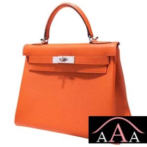 HERMES KELLY 32 BAG ORANGE TOGO SHW-1.jpg
