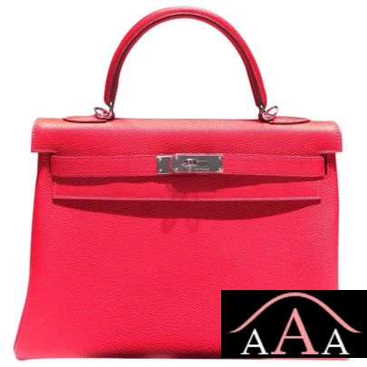Hermes Kelly 32 Bag Rouge Casaque Q5 Togo Shw
