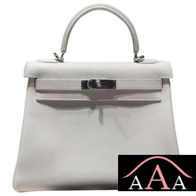 Hermes Kelly 32 Blanc Togo Shw