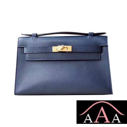 HERMES MINI KELLY 22 POCHETTE BAG 1Z BLUE NUIT SWIFT GHW-1.jpg