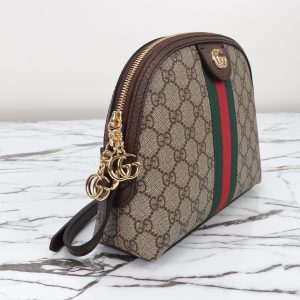 Gucci GG Supreme Ophidia Small Rounded Top Shoulder Bag-5