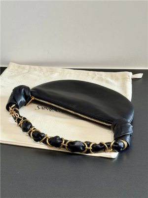 Amalia Mini Hobo 862558 Black Lambskin-3.jpg