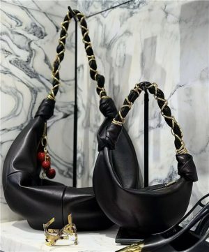 Amalla Hobo 862210 Black Lambskin-10.jpg