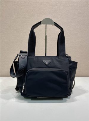 Re-Nylon Tote Bag 1BG582 Black-1.jpg