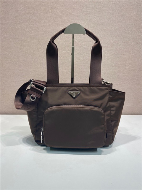 Prada Re-Nylon Tote Bag 1BG582 Sienna