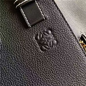 Small Hammock Bag 33047 Black Grained Calfskin-5.jpg