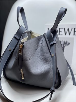 Small Hammock Bag 33047 Dark Grey Grained Calfskin-6.jpg