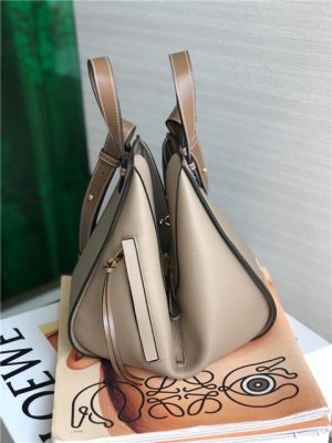 Small Hammock Bag 33047 Khaki Grained Calfskin-3.jpg