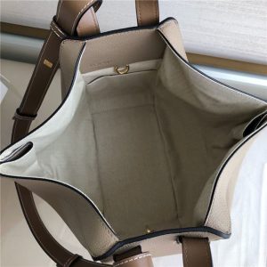 Small Hammock Bag 33047 Khaki Grained Calfskin-9.jpg