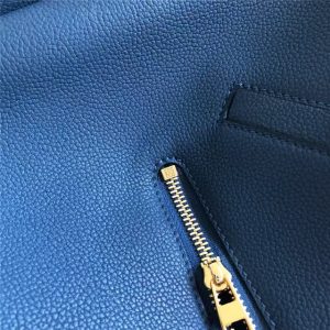 Small Hammock Bag 33047 Navy Grained Calfskin-7.jpg