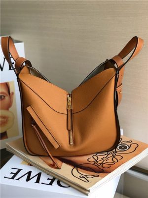 Small Hammock Bag 33047 Tan Grained Calfskin-5.jpg