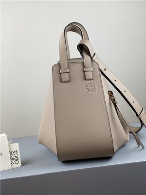 Small Hammock Bag 33047B Sand Classic Calfskin-2.jpg