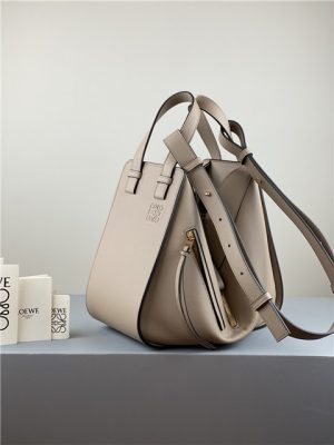 Small Hammock Bag 33047B Sand Classic Calfskin-3.jpg