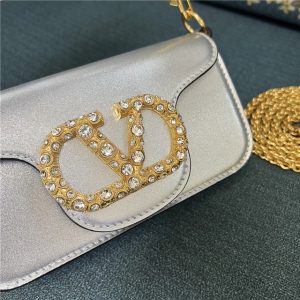 Valentino Garavani Loco Small Shoulder Bag 8030 Silver-6.jpg