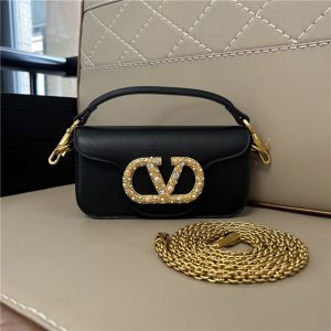 Valentino Garavani Loco Small Shoulder Bag 9030 Black-1.jpg
