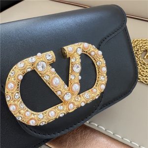 Valentino Garavani Loco Small Shoulder Bag 9030 Black-6.jpg