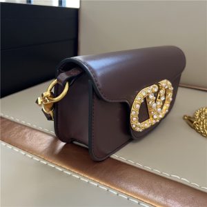 Valentino Garavani Loco Small Shoulder Bag 9030 Burgundy-3.jpg