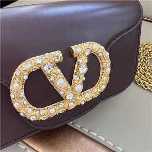 Valentino Garavani Loco Small Shoulder Bag 9030 Burgundy-6.jpg